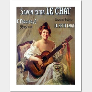 Le Savon, vintage French poster Posters and Art